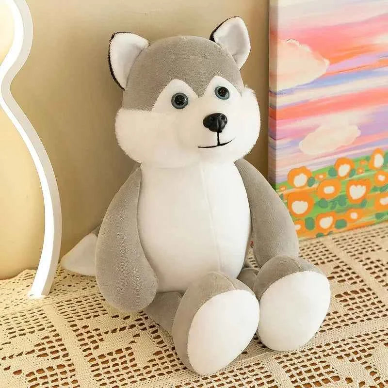 25cm Stuffed Lifelike Lion Tiger Elephant Monkey Leopard Giraffe Raccoon Doll Simulation Forest Animals Plush Toys for Kids Gift
