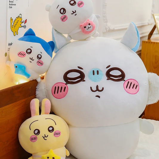 Kawaii Plush Doll Pillow – Soft Cartoon Animal Plush Toy