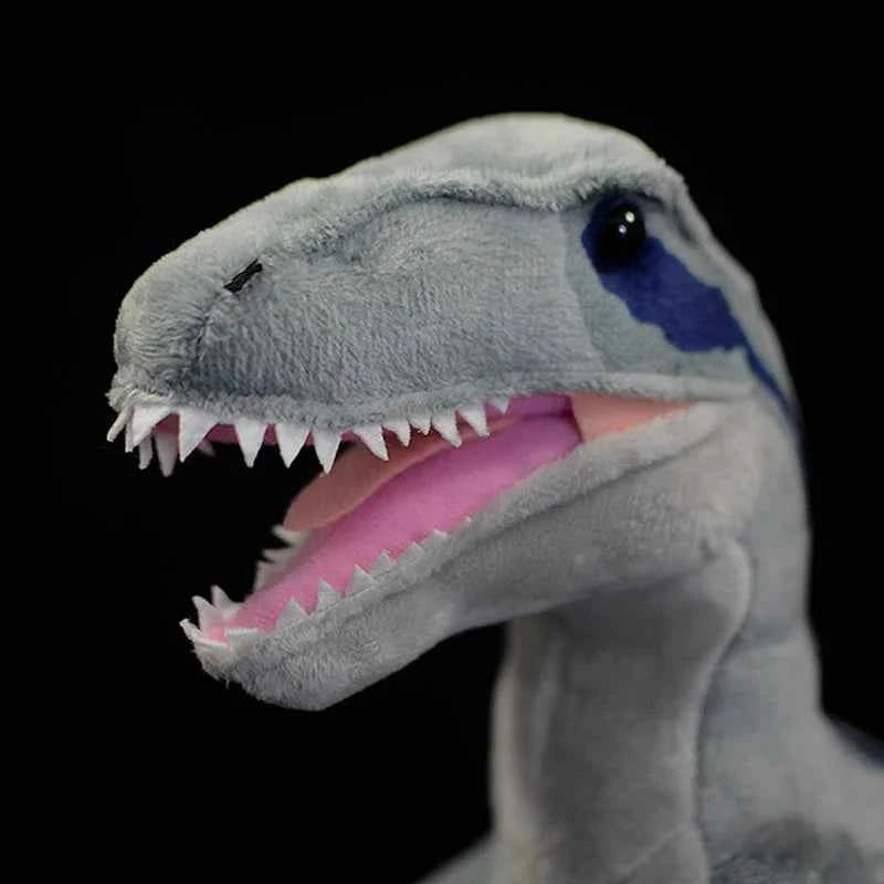 Realistic Velociraptor Plush Toy – Soft Dinosaur Stuffed Animal