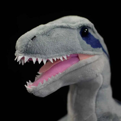 Realistic Velociraptor Plush Toy – Soft Dinosaur Stuffed Animal