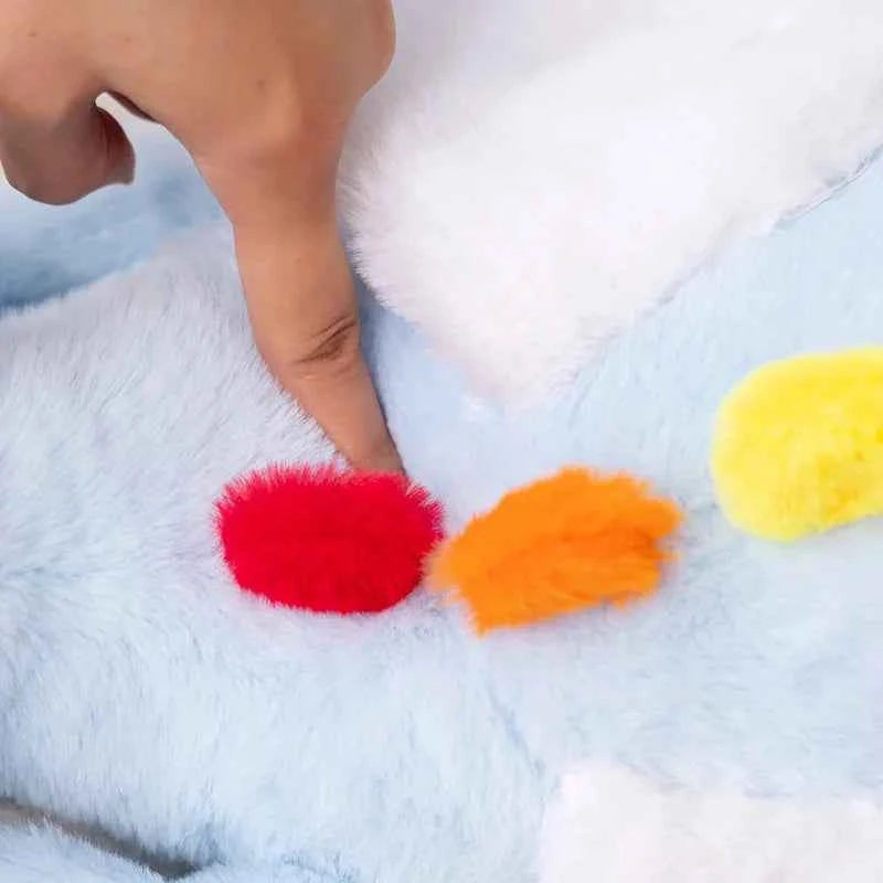 Colorful Little Flying Dragon Plush Toy – Soft Dragon Stuffed Animal