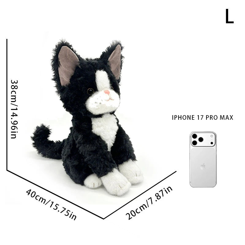 Kawaii German Cat Plush Doll