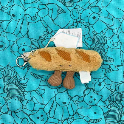 Marshmallow Plush Toy, Mini Cherry Charm, Jellyfish Plush Toy, Watermelon, Sunflower, JC Sour Pickle Bag Charm