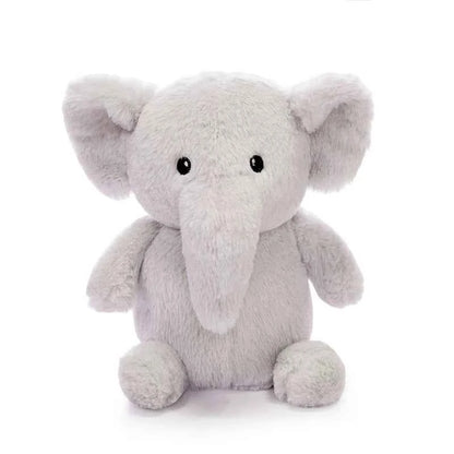 26CM Cute Elephant Hippo Lion Plush Toys Soft Stuffed Cartoon Animal Doll Cute Fat Forest Doll For Birthday Gifts