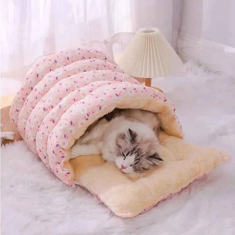 Cats Beds Warm Winter Pet Supplies Accessories Bed Products Goods Houses and Habitats Cushions Kitten Things Accessory Puppy Bed