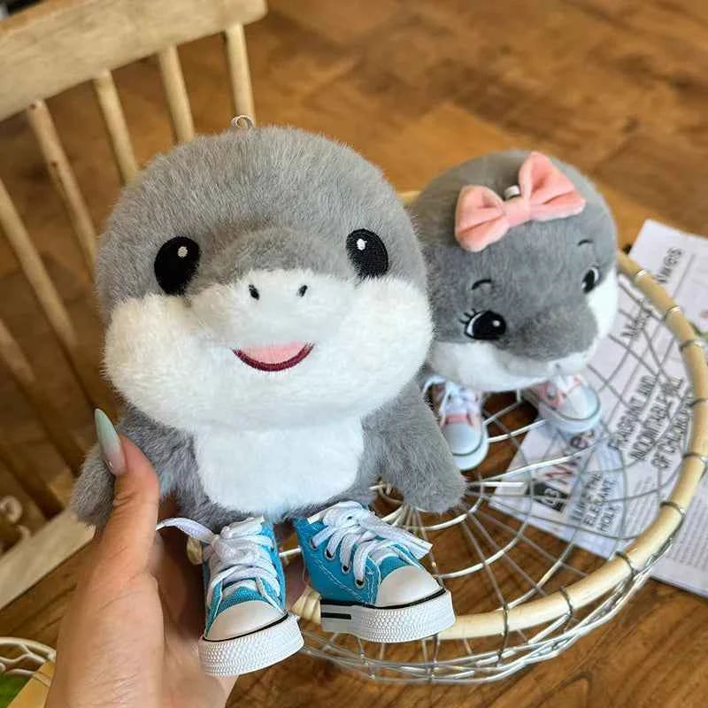 23cm Tungtungtung Italian Brainrot Al Tralalero Tralala Plush Doll Shoe-wearing shark Telalaero Telala Plush Toy Shark Kids Gift