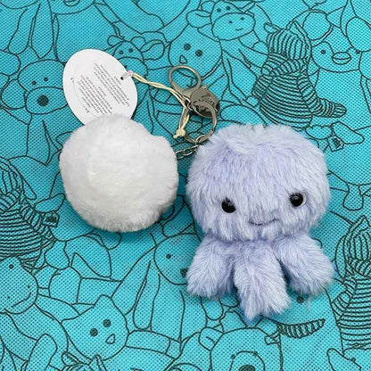 Marshmallow Plush Toy, Mini Cherry Charm, Jellyfish Plush Toy, Watermelon, Sunflower, JC Sour Pickle Bag Charm
