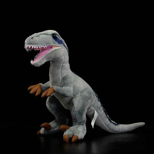 Realistic Velociraptor Plush Toy – Soft Dinosaur Stuffed Animal