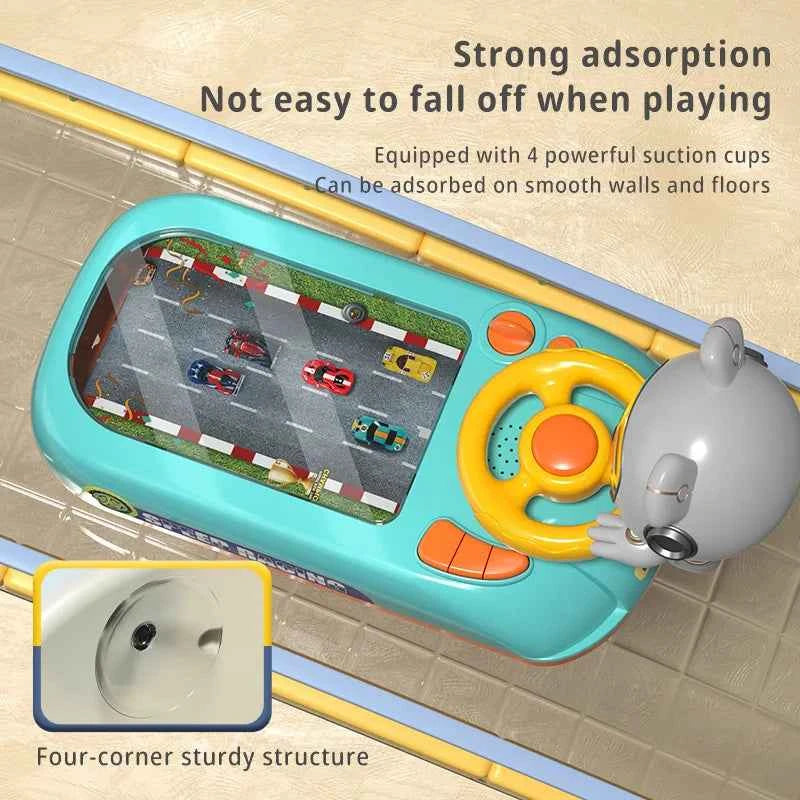 Kids Electronic Steering Wheel Racing Game Toy – Interactive Simulation Driving Toy (5 Colors)