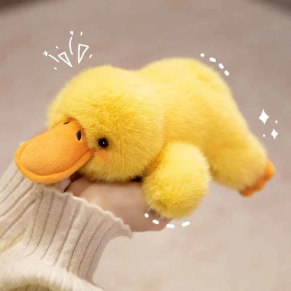 Kawaii Cartoon Plush Wrist Rest Doll (7 in) - Horse, Duck, Cow, Frog Stuffed Animal Office Companion