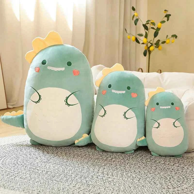 Kawaii Squishy Animal Plush Toy (17.7-31.5 in) - Fat Dinosaur/Shiba Inu Pillow Gift