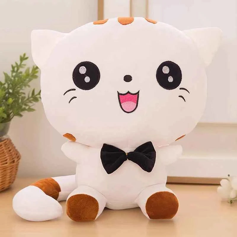 Kawaii Bow Tie Cat Plush Doll – 20 cm 1 20 cm (7.9 in)
