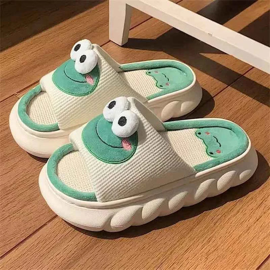 Winter Warm Indoor Home Slides Women's Slippers Comfortable