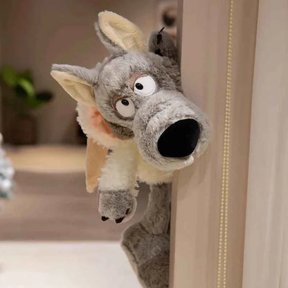 Kawaii Wolf in Sheep’s Clothing Plush Toy – Creative Fairy Tale Stuffed Animal Doll (35 & 50cm)