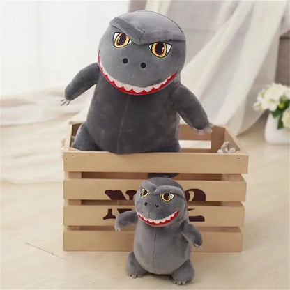 Monster Dinosaur Plush Toy – Soft Cartoon Kaiju Stuffed Doll