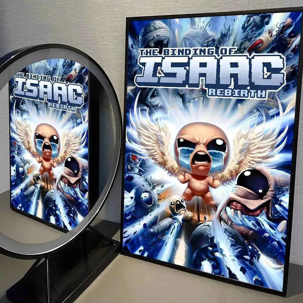 The Binding Of Isaac Poster - High Quality PVC Aesthetic Wall Decoration Painting