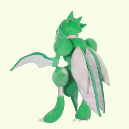 Kawaii Scyther Pokémon Plush Toy - Soft Giant Stuffed Anime Collectible Doll and Gift, 70cm