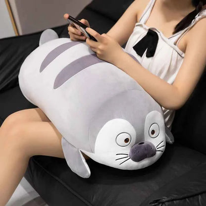 Cute Sea Lion Plush Toy – Soft Seal Stuffed Animal Hug Pillow