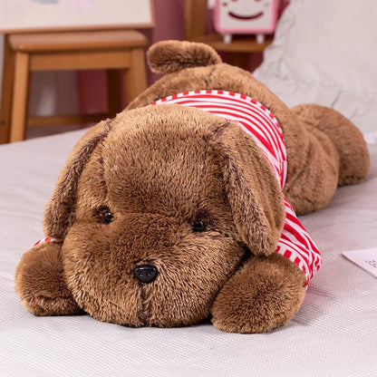 Giant Dog Plush Pillow – Soft Stuffed Animal Body Cushion