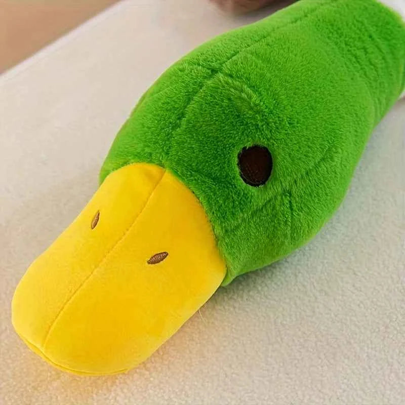 Duck Plush Toys Fluffy Sleep Pillow Cute Animal Stuffed Mat
