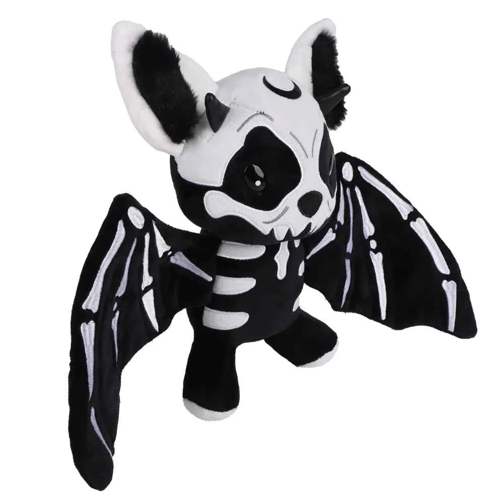Skeleton Bat Plush Toy – Halloween Stuffed Animal Decor