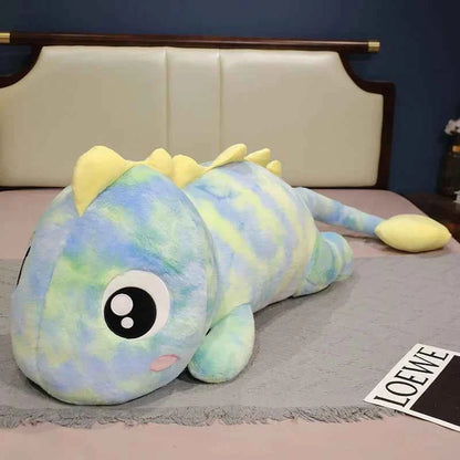 Giant Dinosaur Plush Toy – Super Soft Stuffed Animal Pillow Cute Dino Gift for Kids Green