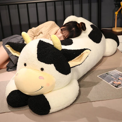 Milk Cow Plush Pillow – 35.4" (90cm) Cartoon Stuffed Animal Doll