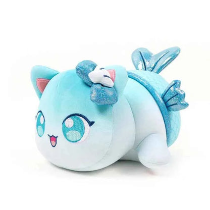 25CM Meows Aphmau Plush Doll Coke French Fries Burgers Bread Sandes Food Cat Plushie Sleeping Pillow Children's Christmas Gifts