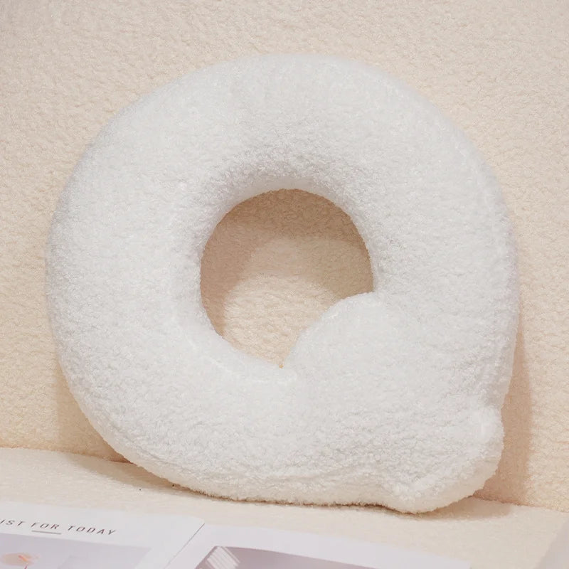 Kawaii English Letter Plush Pillow – Soft Stuffed Alphabet Sofa Cushion & Kids Learning Toy (A–Z + Heart) Q