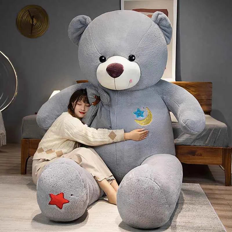 Giant Star Moon Teddy Bear Plush Toy (23.6-47.2 in) - Soft Stuffed Animal Gift