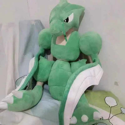 Kawaii Scyther Pokémon Plush Toy - Soft Giant Stuffed Anime Collectible Doll and Gift, 70cm