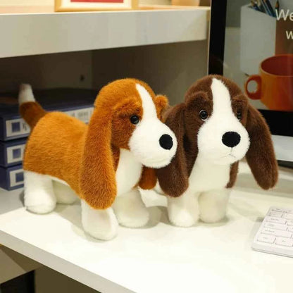 Standing Dachshund Plush Toy – Cute Lifelike Wiener Dog Stuffed Animal