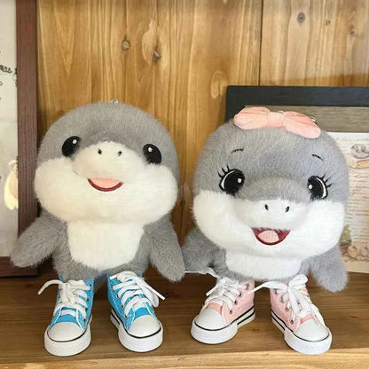 23cm Tungtungtung Italian Brainrot Al Tralalero Tralala Plush Doll Shoe-wearing shark Telalaero Telala Plush Toy Shark Kids Gift