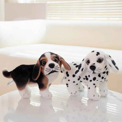20cm 8 inches Plush Dog Soft Toys Kawaii Baby Dalmatian Bulldog Beagle Chihuahua Stuffed Animal Cute Gift for Girl Boy Xmas