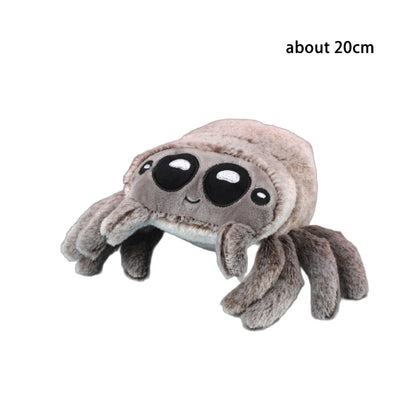 Kawaii Spider Plush Toy - Soft Stuffed Halloween Companion Doll and Gift, 3 Colors