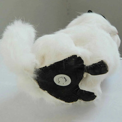 Kawaii Long-Haired Cat Plush with Sound