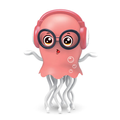Kawaii Dancing Octopus Electronic Pet Toy – USB Rechargeable Interactive Kids Toy (6 Colors) Pink