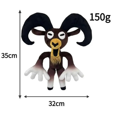 Forest Animal Plush Toy – Elk Deer & Owl Stuffed Doll goat