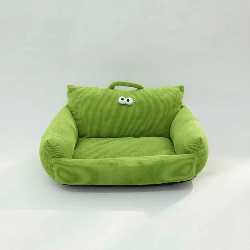Puppy special sofa kennel winter warm pet Internet cat nest green