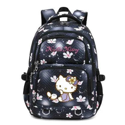 Cute Hello Kitty Boys Girls School Backpack For Teenage Youth Girls Kawaii Student Kids Rucksack Laptop Books Bag Mochila