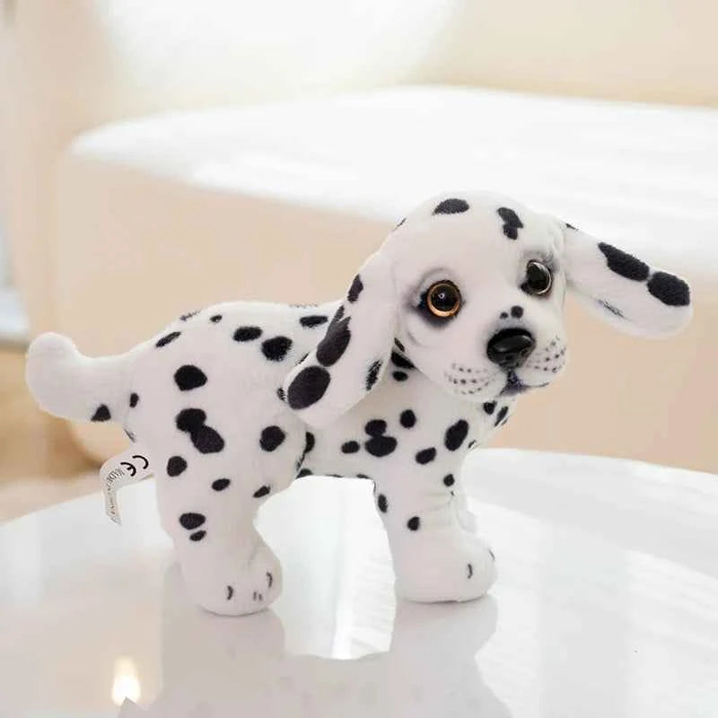 20cm 8 inches Plush Dog Soft Toys Kawaii Baby Dalmatian Bulldog Beagle Chihuahua Stuffed Animal Cute Gift for Girl Boy Xmas
