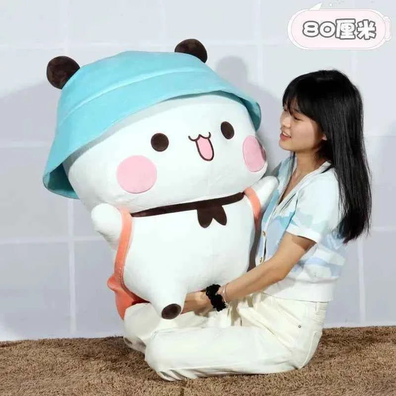 Kawaii Panda Plush Stuffed Animal – Soft Cartoon Panda Bear Pillow Toy (Single & Bundle)
