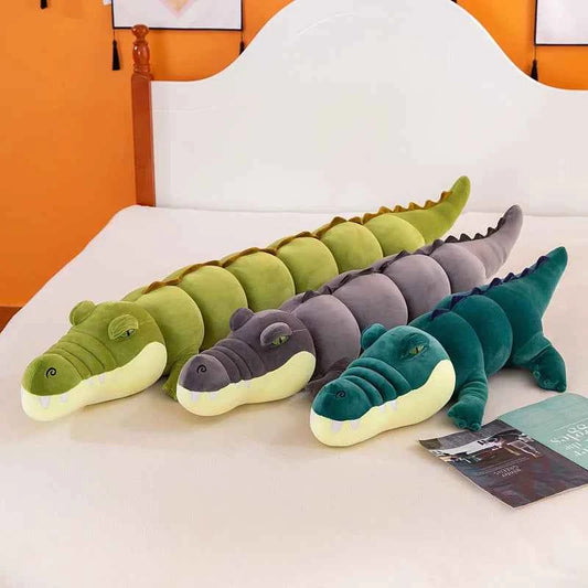 Giant Crocodile Plush Pillow – Long Stuffed Crocodile Body Pillow