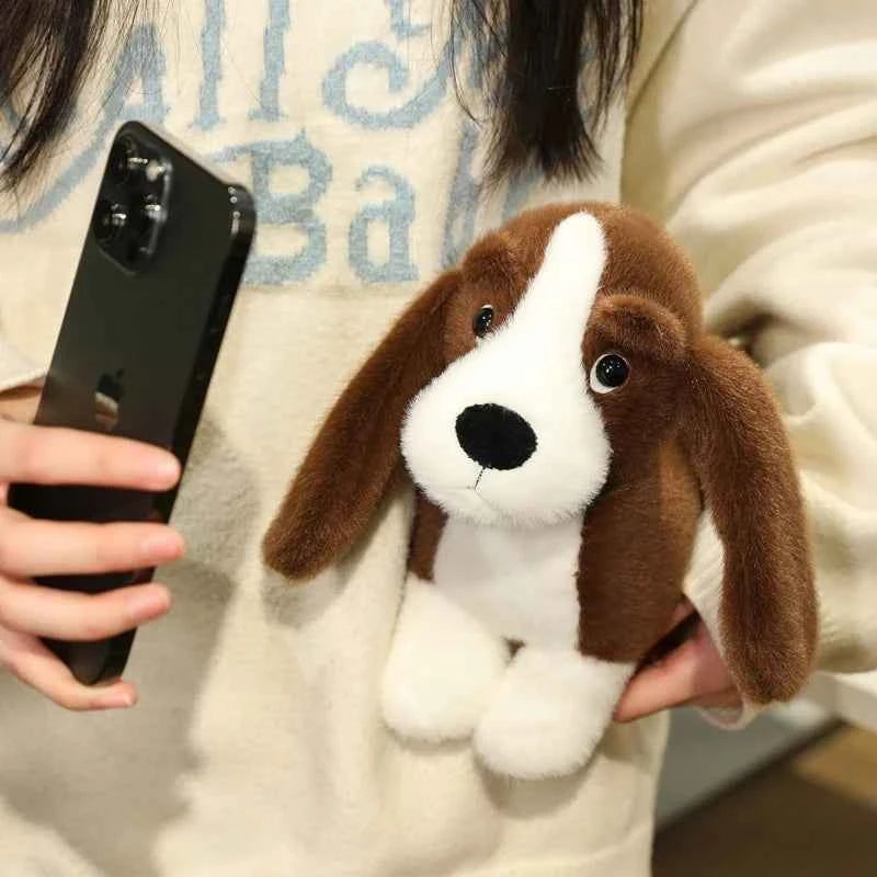 Standing Dachshund Plush Toy – Cute Lifelike Wiener Dog Stuffed Animal