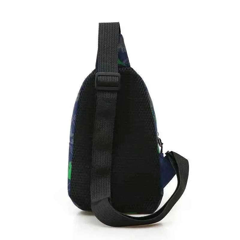 Cute Dinosaur Children's Sling Bag (7.1 in) - Waterproof Oxford Crossbody Chest Bag