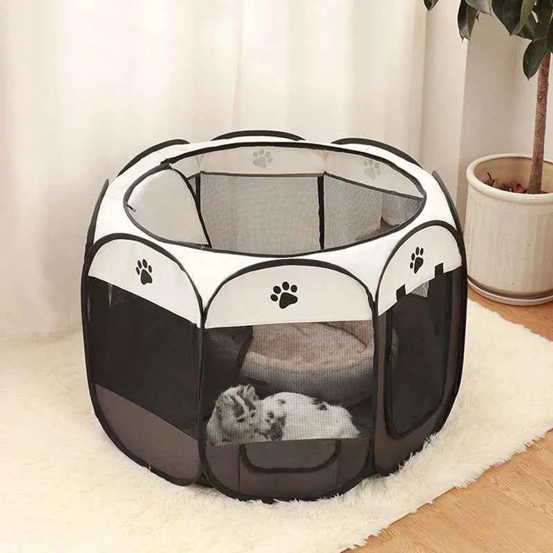 Folding Pet Tent Dog House Camping Accessories Pet Cage