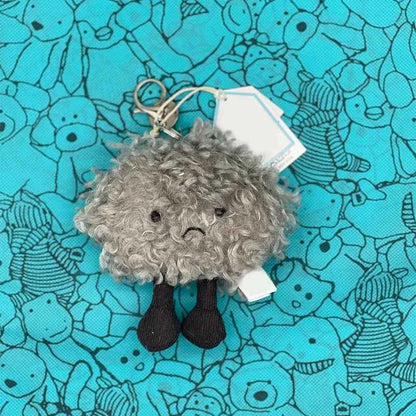 Marshmallow Plush Toy, Mini Cherry Charm, Jellyfish Plush Toy, Watermelon, Sunflower, JC Sour Pickle Bag Charm