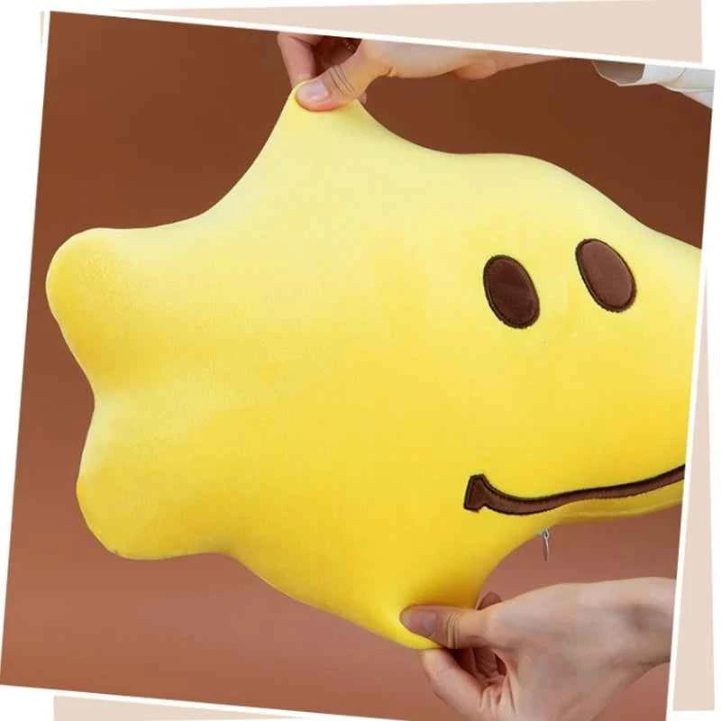 Kawaii Classic Cartoon Beagle Dog & Yellow Bird Plush Pillow – Soft Stuffed Sofa Doll (40–80cm)