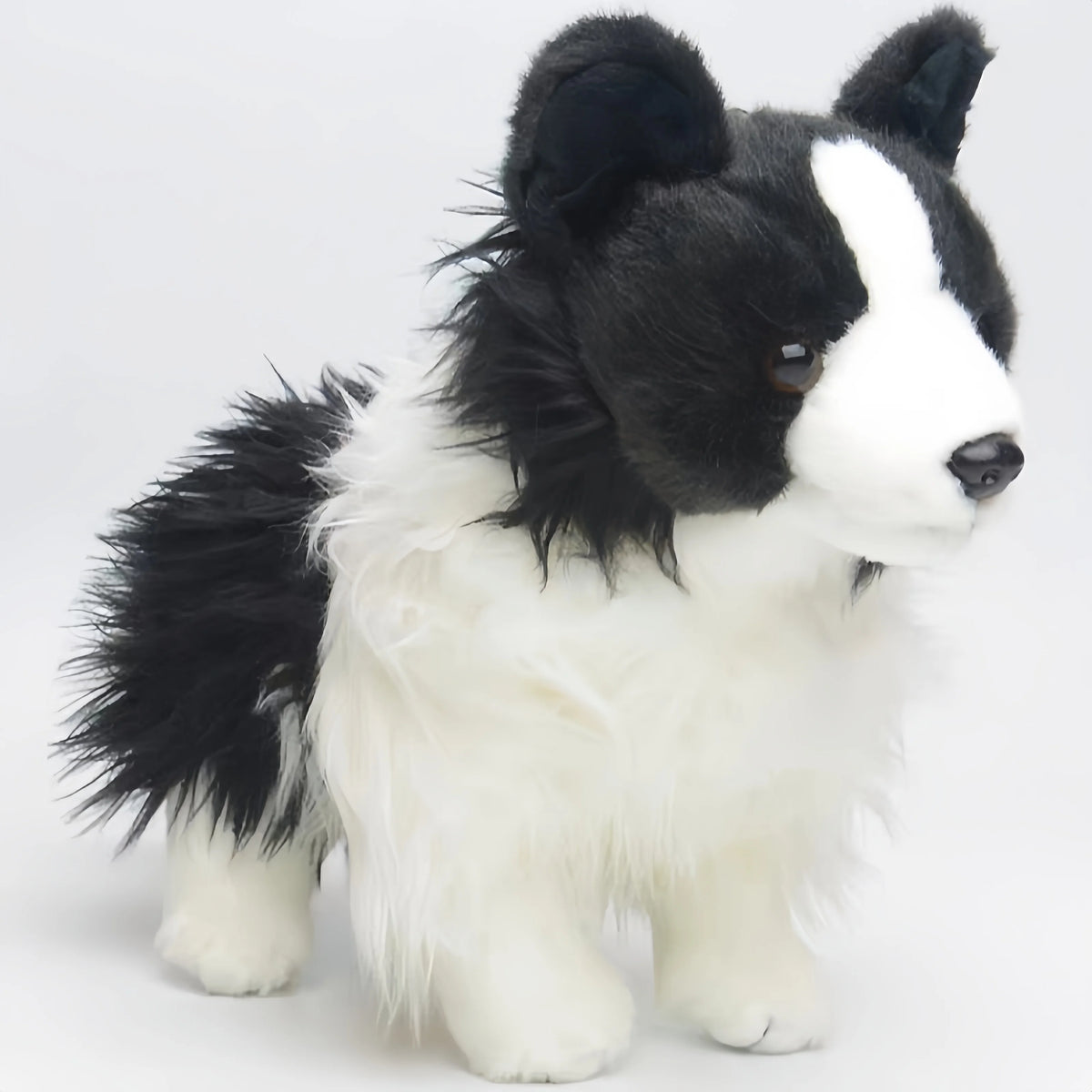 Border Collie Plush Toy Dog 11.8 Inch Kids Plush Toy Perfect Gift for Boys and Girls Border Collie