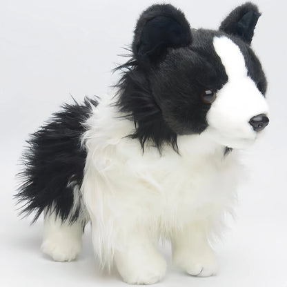 Border Collie Plush Toy Dog 11.8 Inch Kids Plush Toy Perfect Gift for Boys and Girls Border Collie